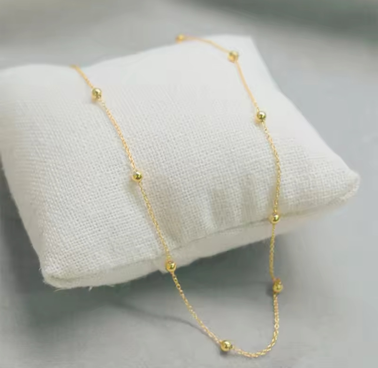 Çelik Gold Top Zincir Kolye Çelik Gold Top Zincir Kolye - Görsel 1