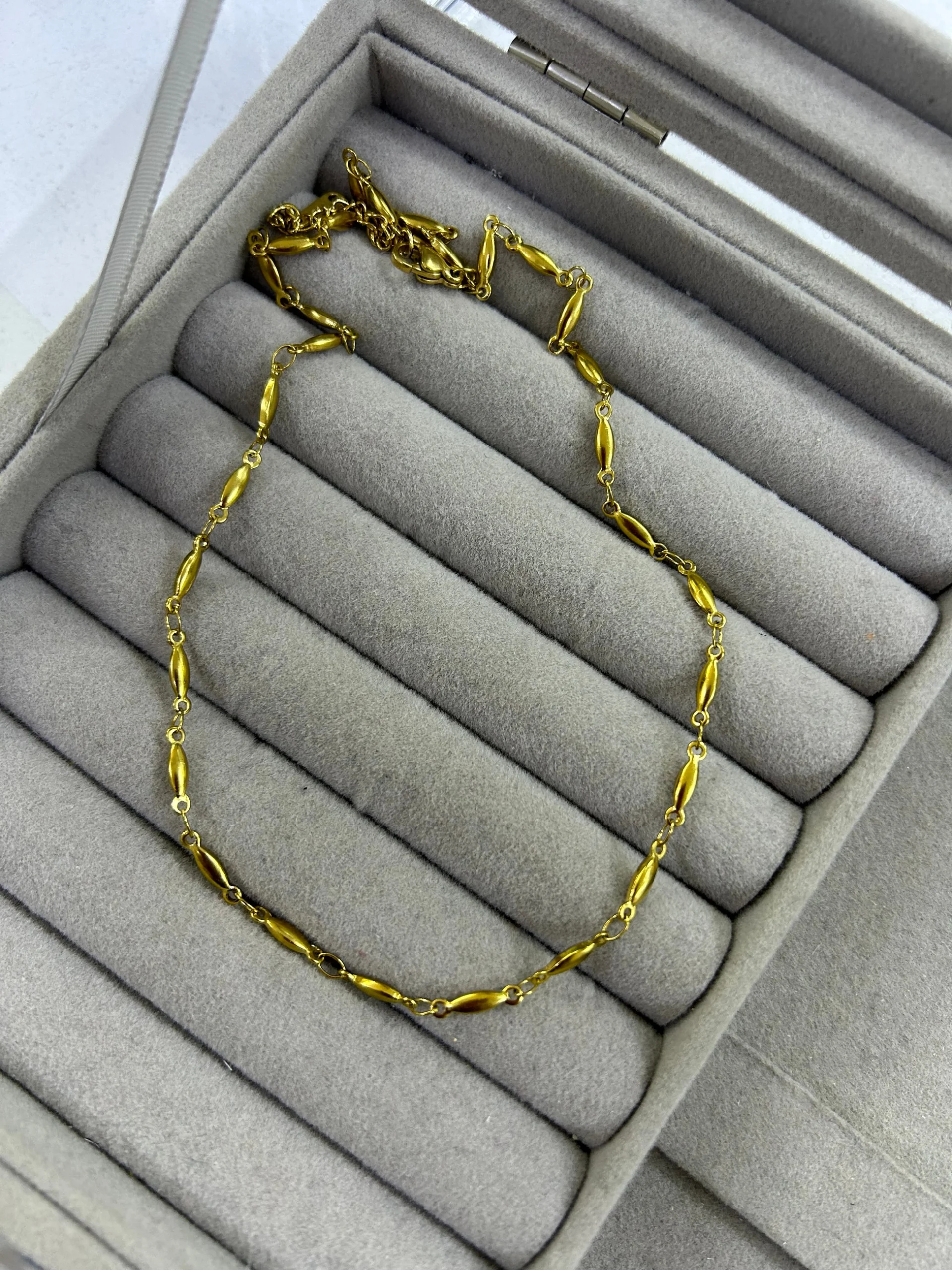 Çelik Çubuk Zincir Kolye Çelik Çubuk Zincir Kolye - Görsel 1