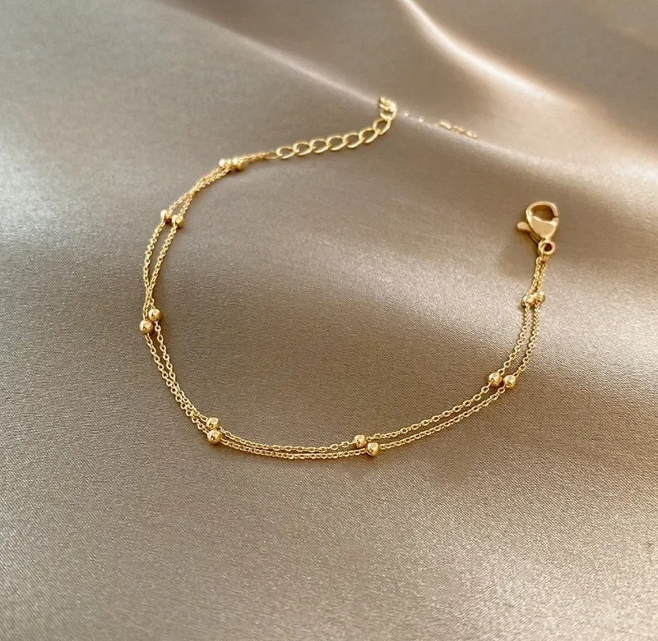 2li Top Zincir Bileklik 2li Top Zincir Bileklik - Görsel 1