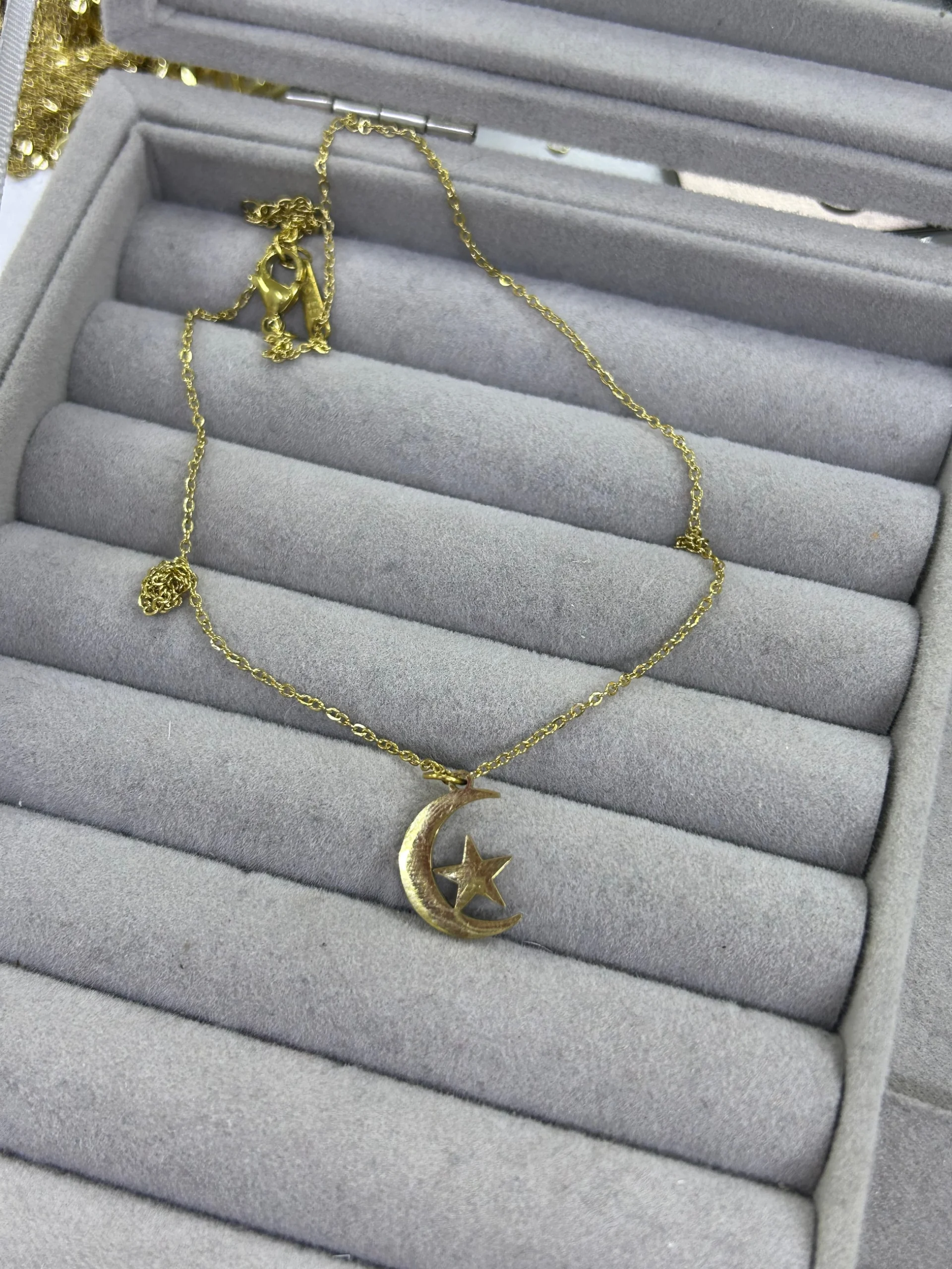 Çelik AyYıldız Kolye Çelik AyYıldız Kolye - Görsel 1