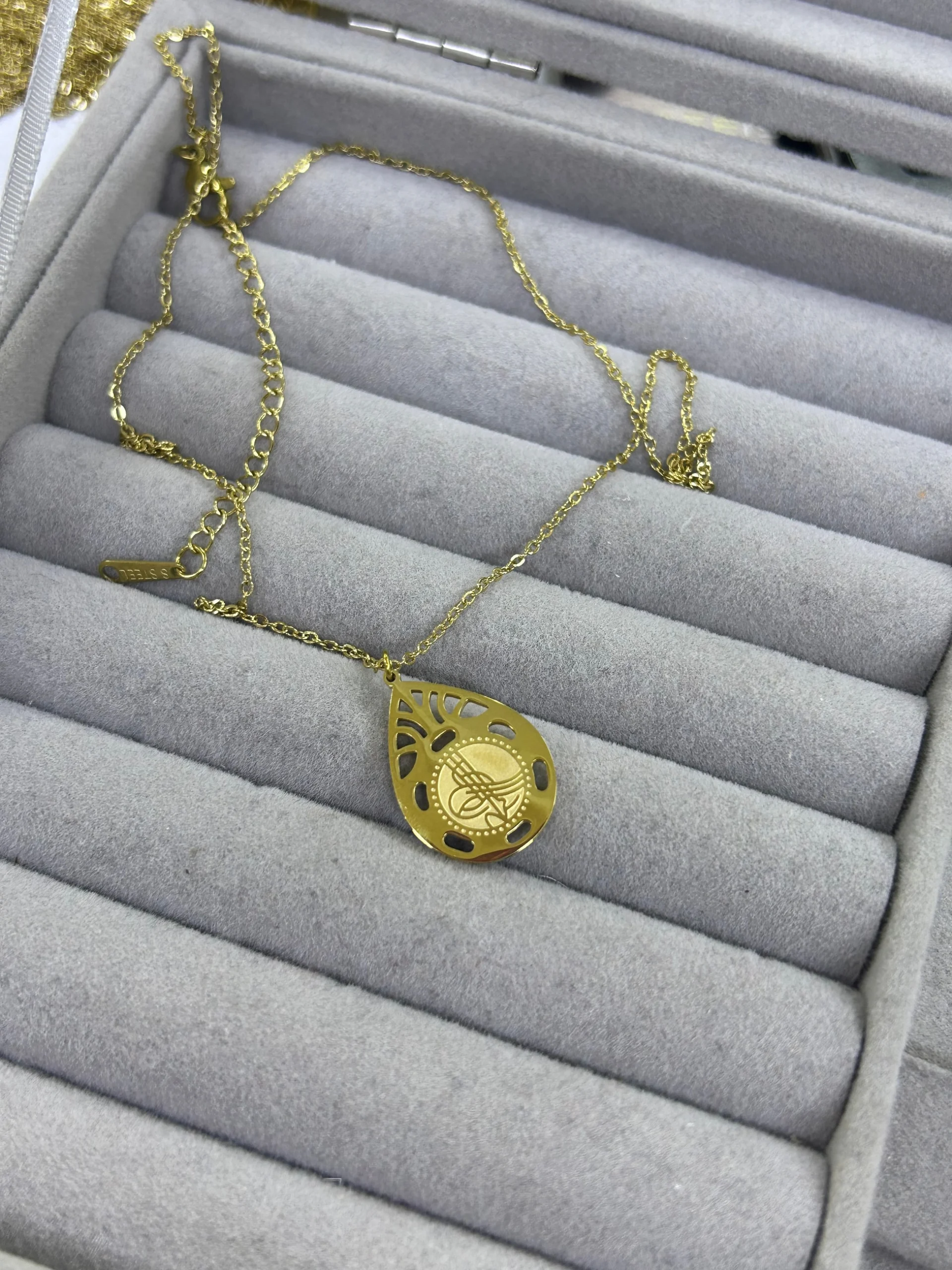 Çelik Tura Kolye Çelik Tura Kolye - Görsel 1