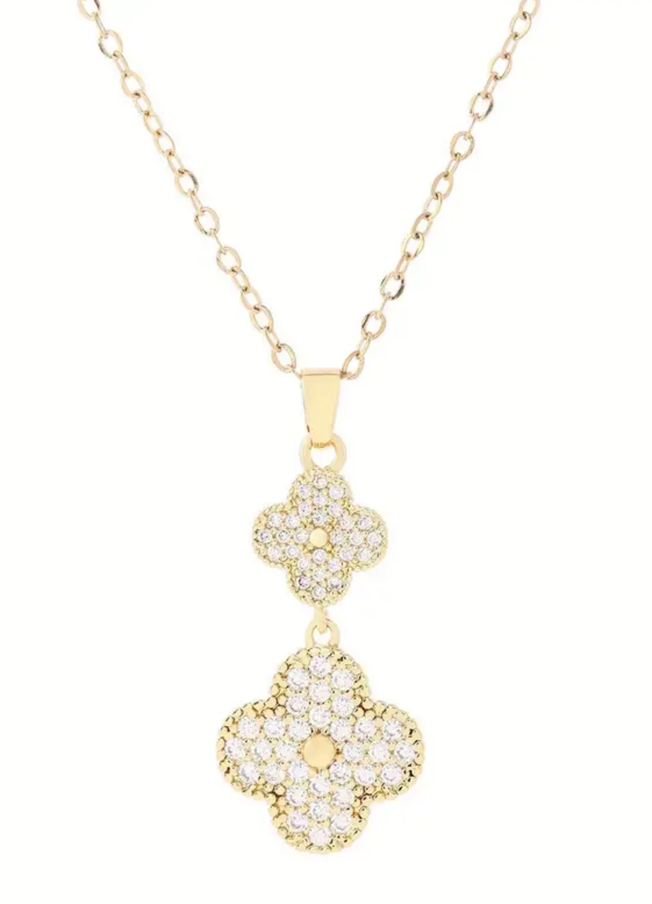 Çelik Çifte Şans Kolye Çelik Çifte Şans Kolye - Görsel 1