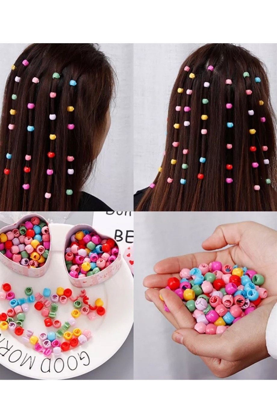 20 Adet Saç Örgü Boncuğu | cosibella.com.tr 20 Adet Saç Örgü Boncuğu - Görsel 1