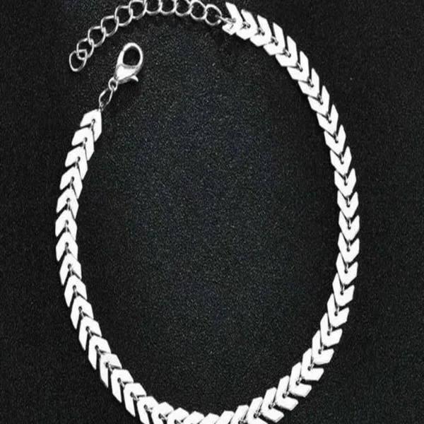 Balıksırtı Trend Halhal-silver