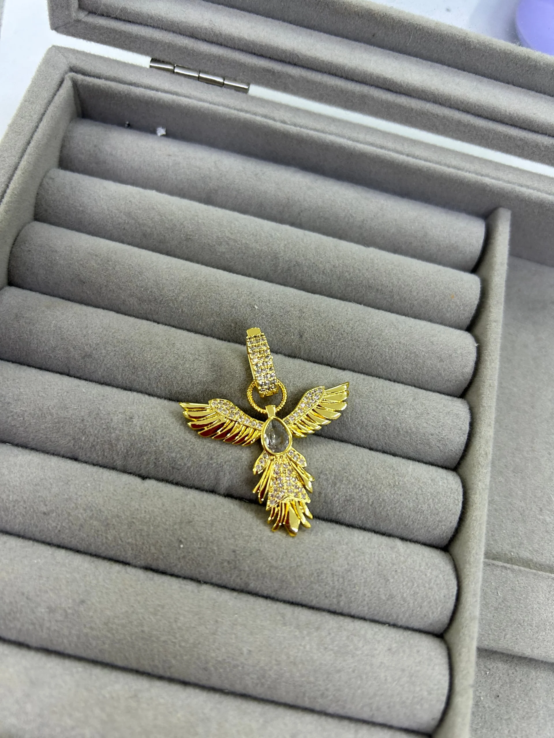 Vip Gold Anka Kuşu Charm Vip Gold Anka Kuşu Charm - Görsel 1