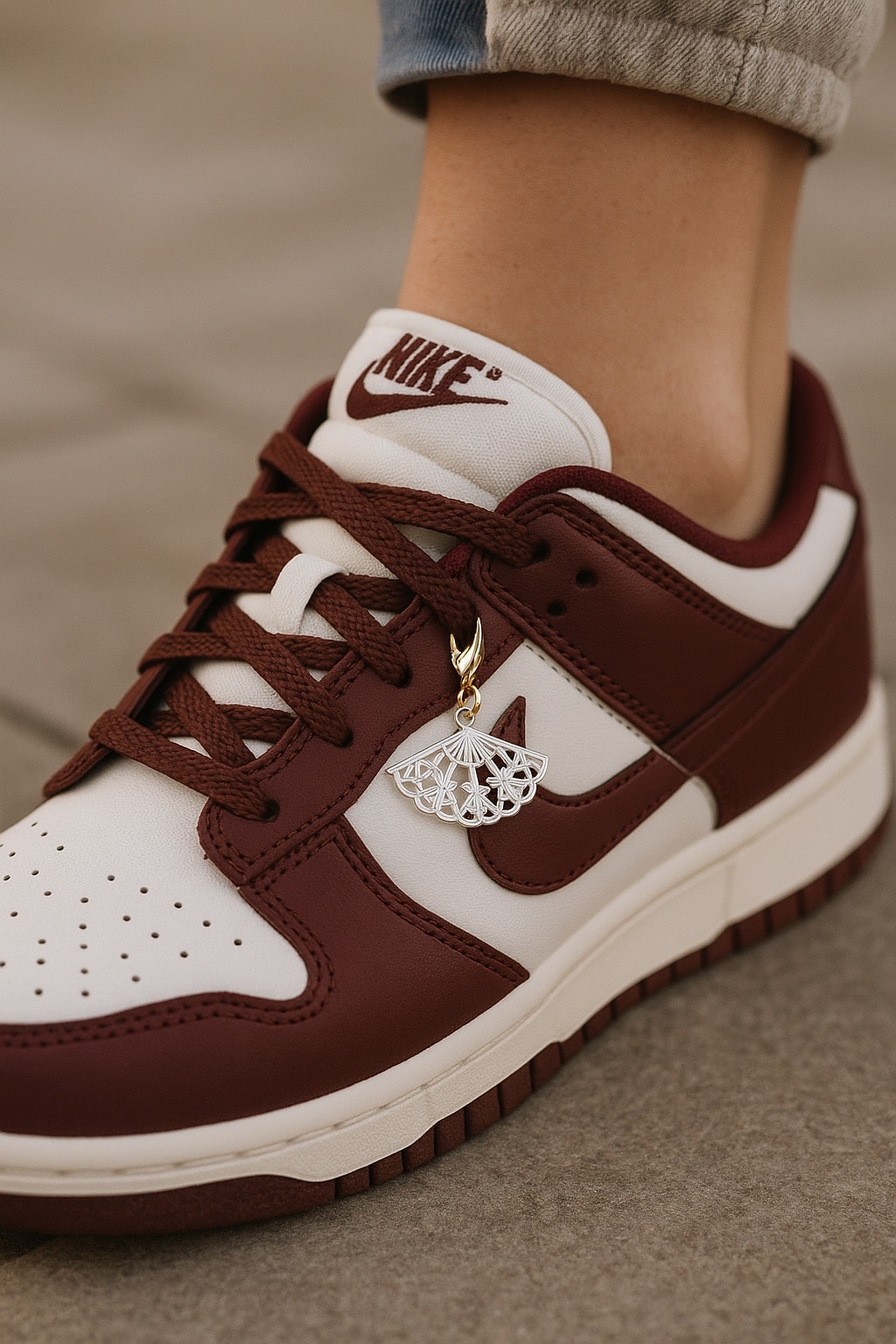 image_1950 Ayakkabı Charm Yelpaze - Görsel 1