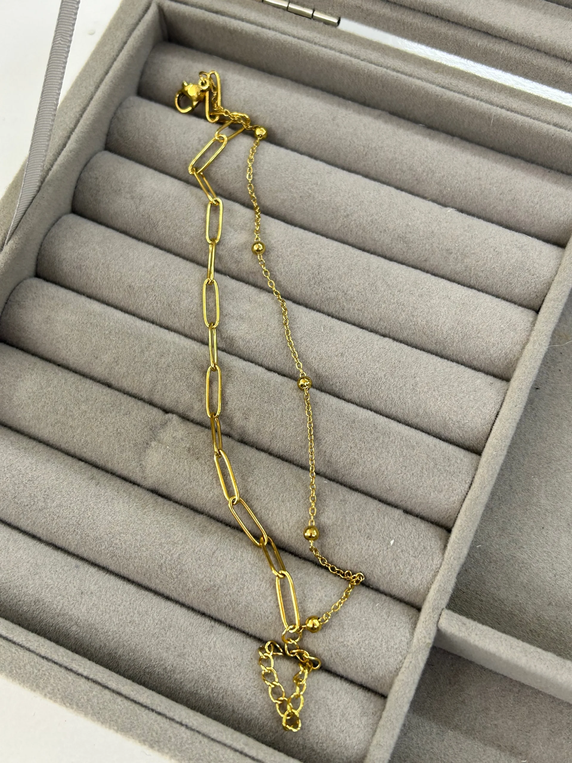 Çelik 2li Ataç Bileklik Çelik 2li Ataç Bileklik - Görsel 1