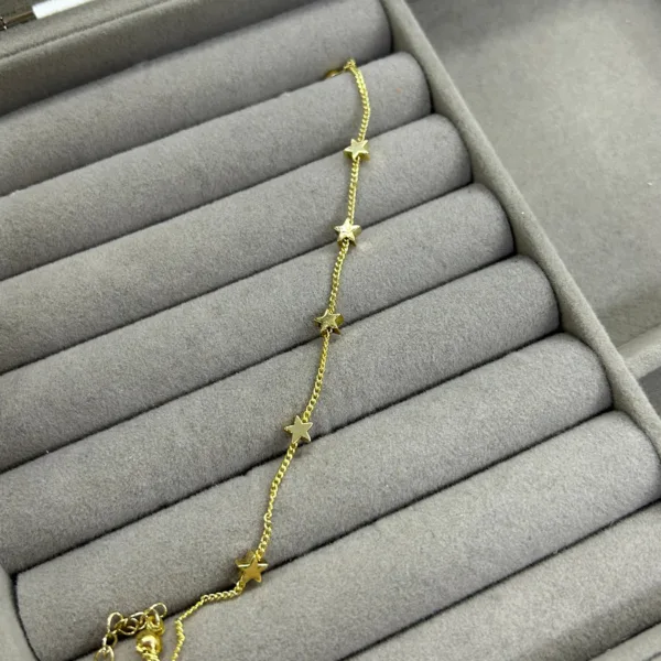 Vip Minimal Yıldız Bileklik