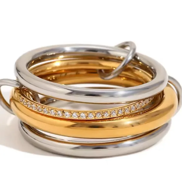Vip Halkalı Çoklu Yüzük