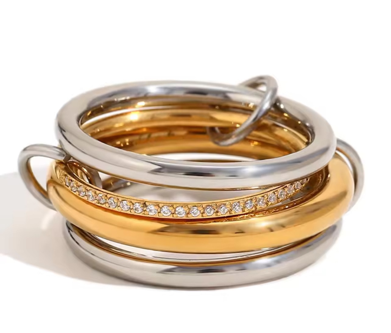 image_1950 Vip Halkalı Çoklu Yüzük - Görsel 1