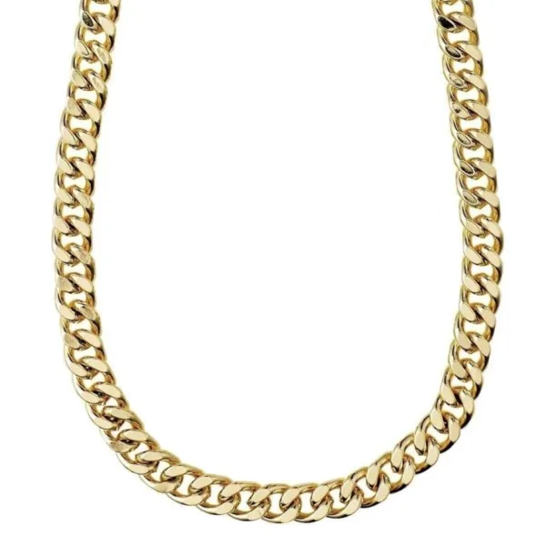 Vip Kalın Zincir Gold Kolye