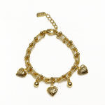 CM 14K Altın Kaplama Bileklik