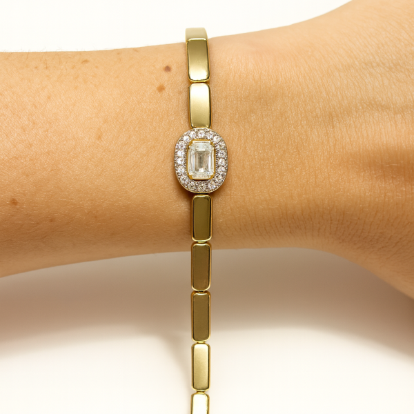 CM 14 K Altın Kaplama Bileklik