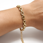 CM 14K Altın Kaplama Bileklik