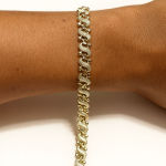 CM 14K Altın Kaplama Bileklik