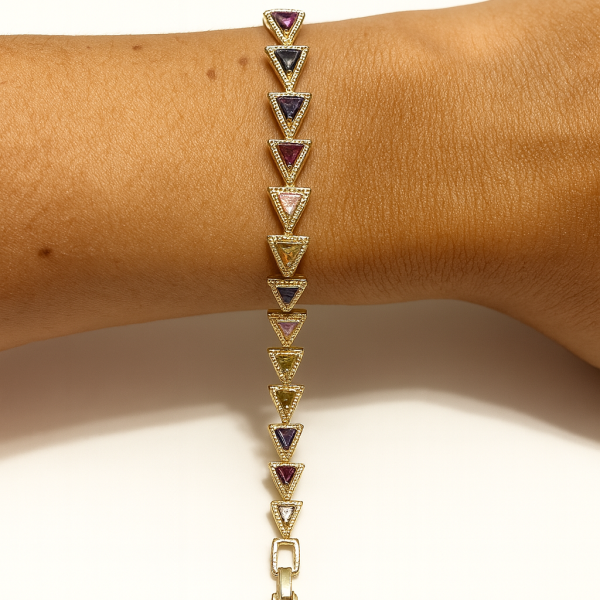 CM 14K Altın Kaplama Bileklik