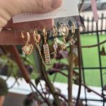 Zirkon Çoklu Küpe Seti