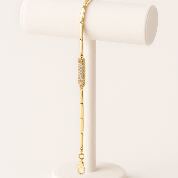 CM 14K Altın Kaplama Bileklik