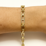 CM 14 K Altın Kaplama Bileklik