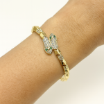 CM 14K Altın Kaplama Bileklik