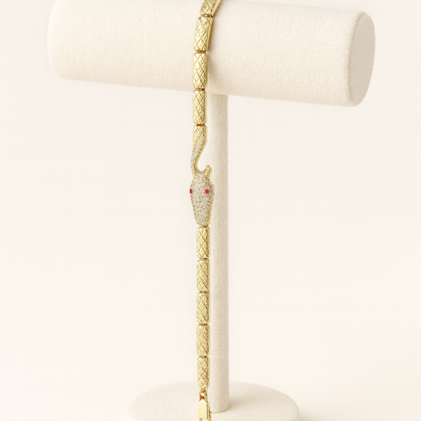 CM 14K Altın Kaplama Bileklik