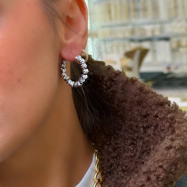 Vip Gümüş Dorika Küpe