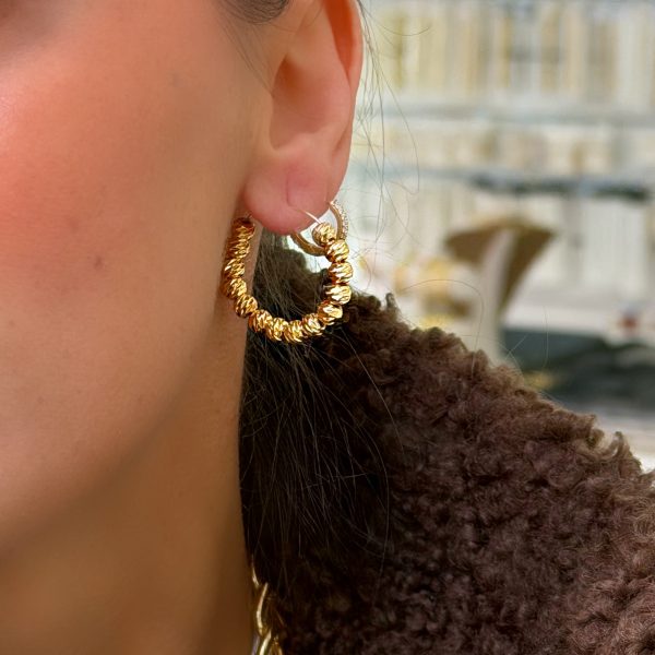 Vip Gold Dorika Küpe