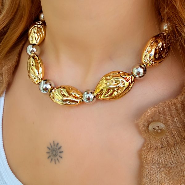 Vip Şeftali Tasarım Kolye