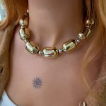 Vip Gold Hafif Tasarım Kolye