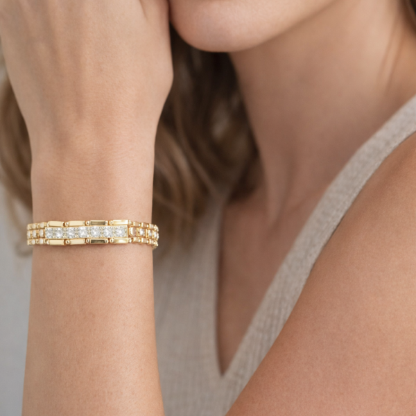 Xuping 14K Altın Kaplama Bileklik