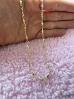 14K Altın Kaplama 75 cm Çubuk Kolye - Görsel 2