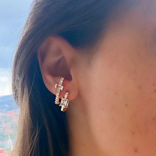 Vip Tek Delik 2 li kullanım küpe