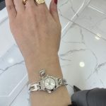 Gümüş Kalp Charm Saat