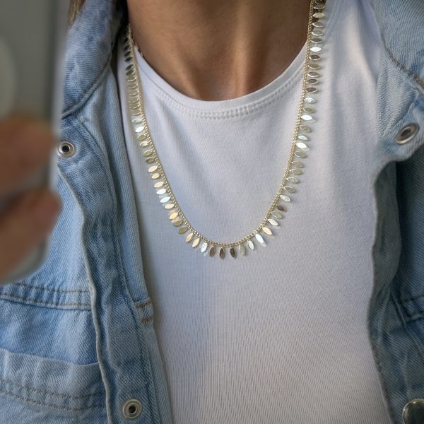 Vip Uzun Pullu Kolye