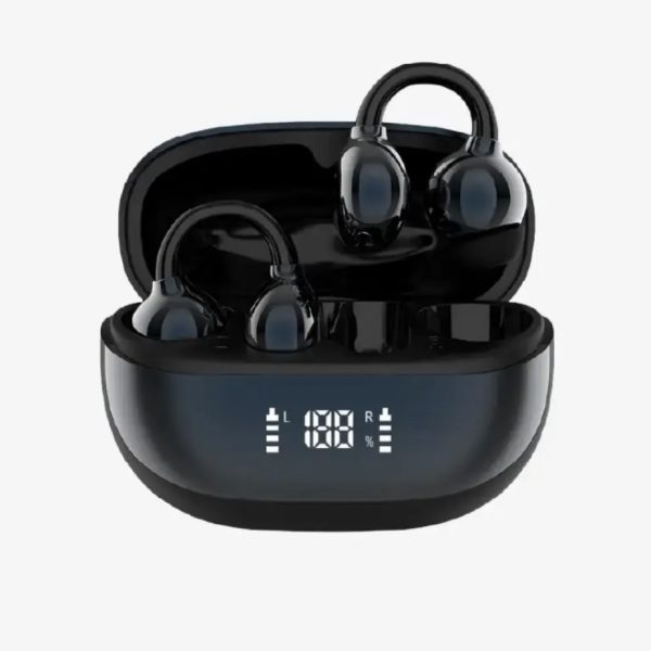 Kulak Acıtmayan Açık Kulaklık Parlak Antrasit