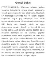 Kulak Acıtmayan Açık Kulaklık Gold Krem - Görsel 2