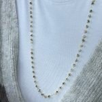 14K Disko Kolye 60 cm