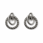 Gümüş Renk Vintage Küpe