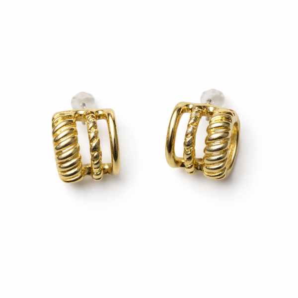 Gold 3 Görünüm Küpe