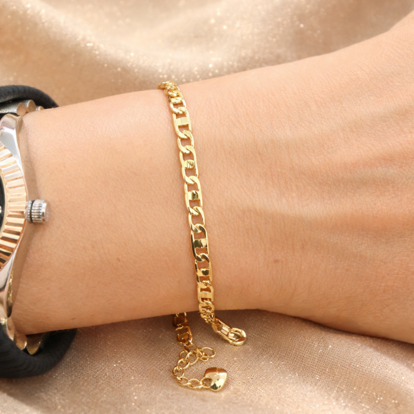 14K Altın Kaplama Bileklik