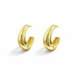 14 K Altın Kaplama Küpe