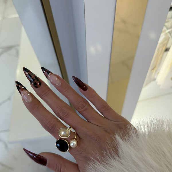 Vip Siyah Yüzük İncili