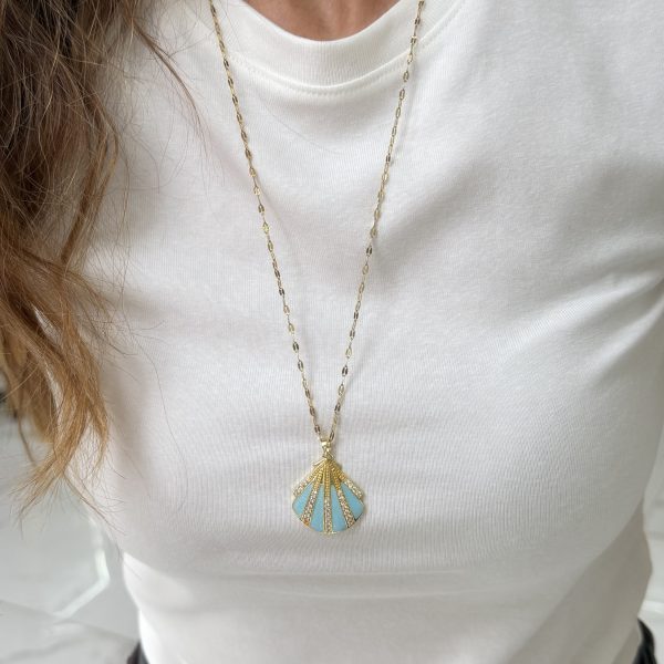 Çelik Uzun 60 cm İstiridye Kolye