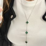 Çelik Yeşil Cef Y Kolye