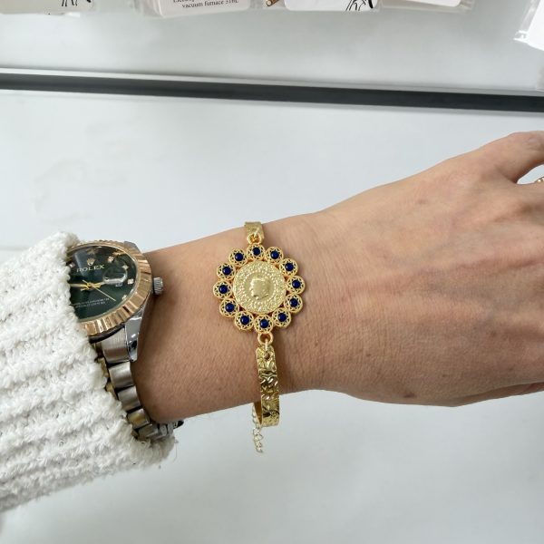 Vip Laci Çeyrekli Kelepçe Bileklik