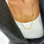 14-K Pul Küçük Boy 60 cm Kolye