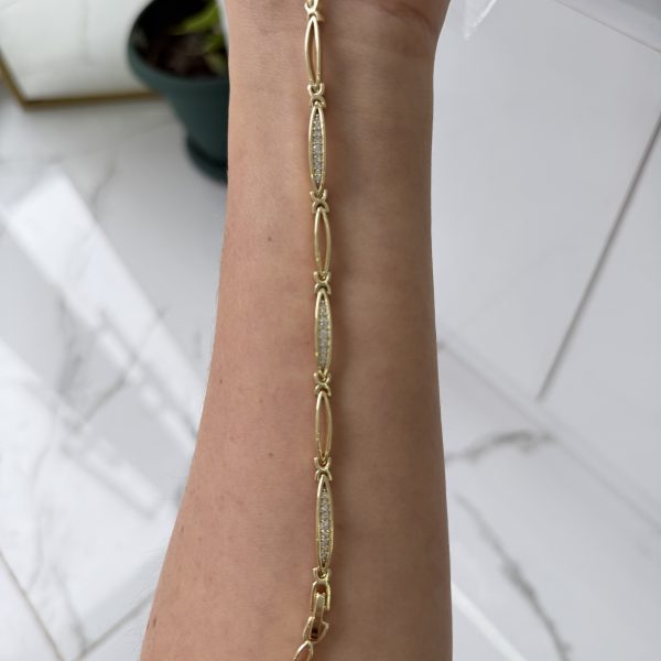 14K CM Altın Kaplama Bileklik