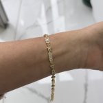 14K CM Altın Kaplama Yıldız Bileklik