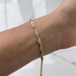 14K CM Altın Kaplama Bileklik