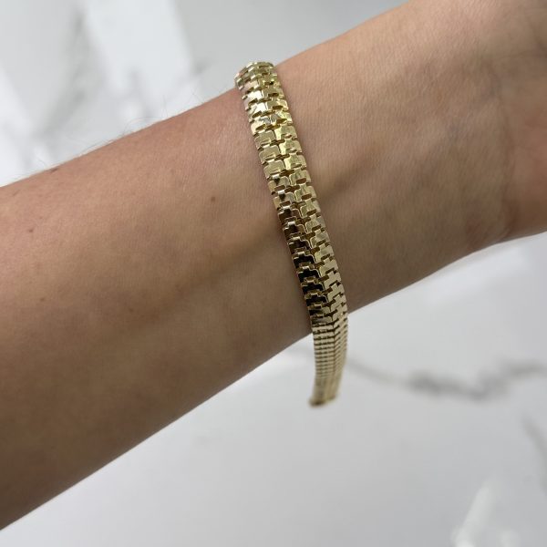 14K CM Altın Kaplama Bileklik